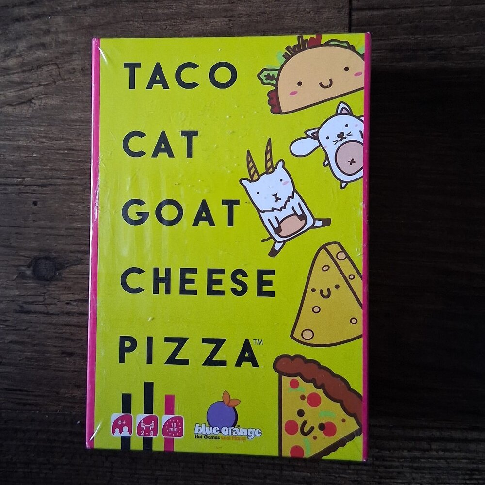 Taco Cat Goat Cheese Pizza Card Game